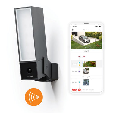 netatmo smart outdoor camera with siren